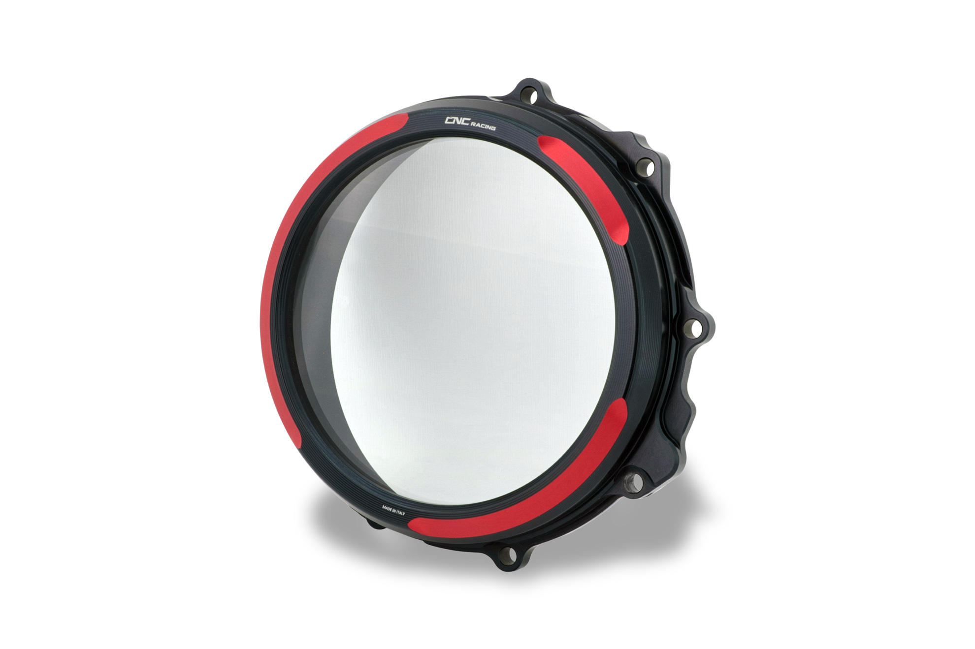 CNC Racing BiColor Clear Clutch Cover For MV Agusta F3/B3 Models With